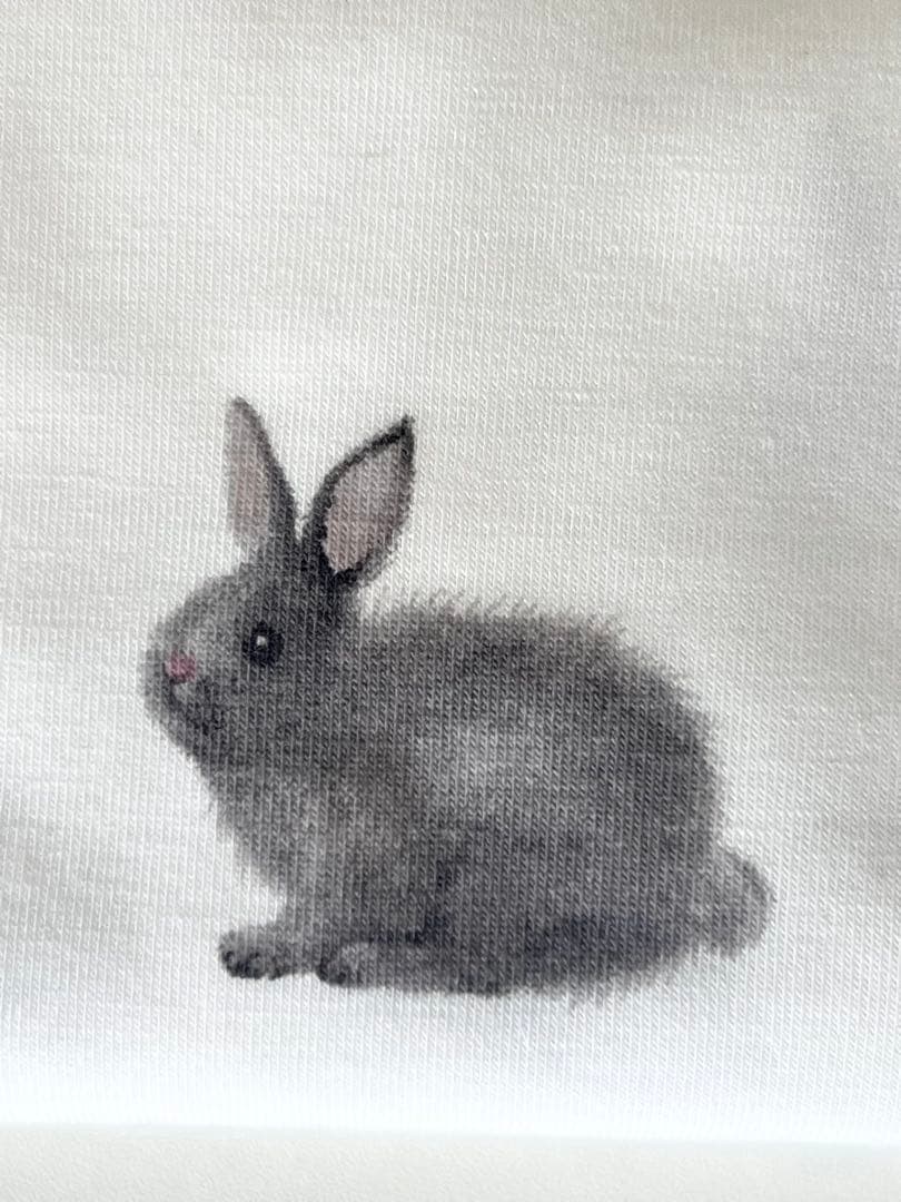 ジェラートピケ　うさぎ　バニー柄プルオーバー　バニー柄ロングパンツ　新品　値下げ