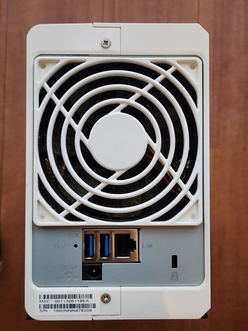 Synology DS216j NAS 本体