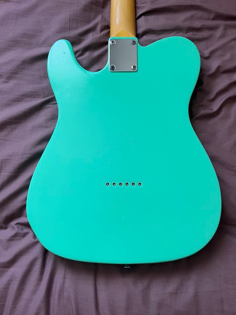 【調整済】Bacchus テレキャスター　銀ロゴ　希少　エレキギター　改造品