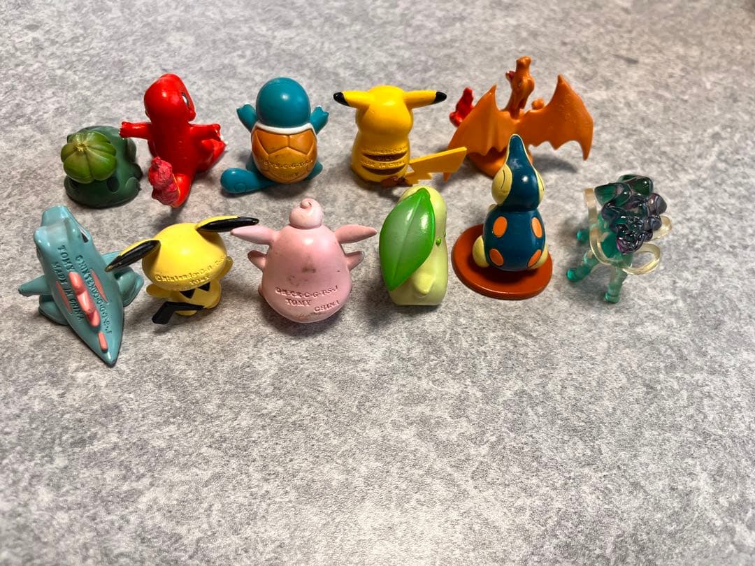 TOMY ポケモン　モンコレ11点　まとめ売り　任天堂フィギュア　当時物