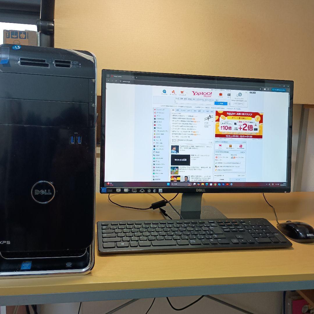 DELL XPS8700 本体 Blu-rayドライブ付きウィンドウズ１１ホーム