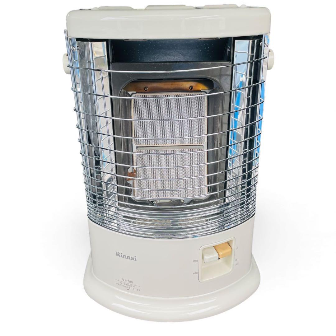 美品　リンナイ　都市ガス　赤外線　ガスストーブ　R-852PMS3