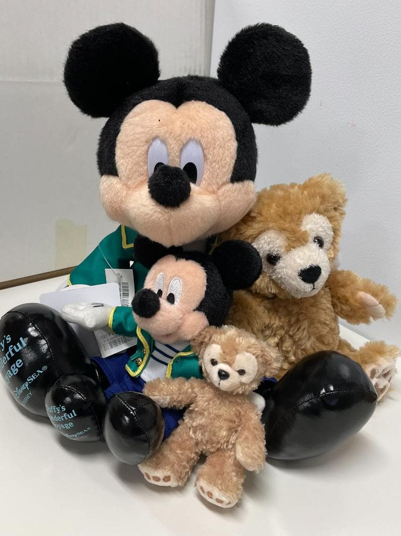 ミッキー＆ダッフィー ぬいぐるみ 【東京ディズニーシー限定】セット