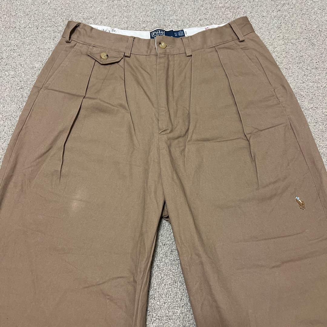 RALPH LAUREN for BEAMS ビッグチノ 31/30 膝ポニー