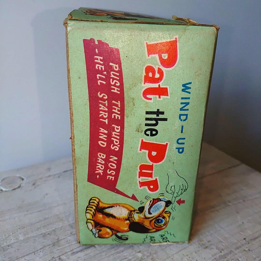 Pat the Pup犬のブリキゼンマイ おもちゃ 日本製　昭和レトロ玩具