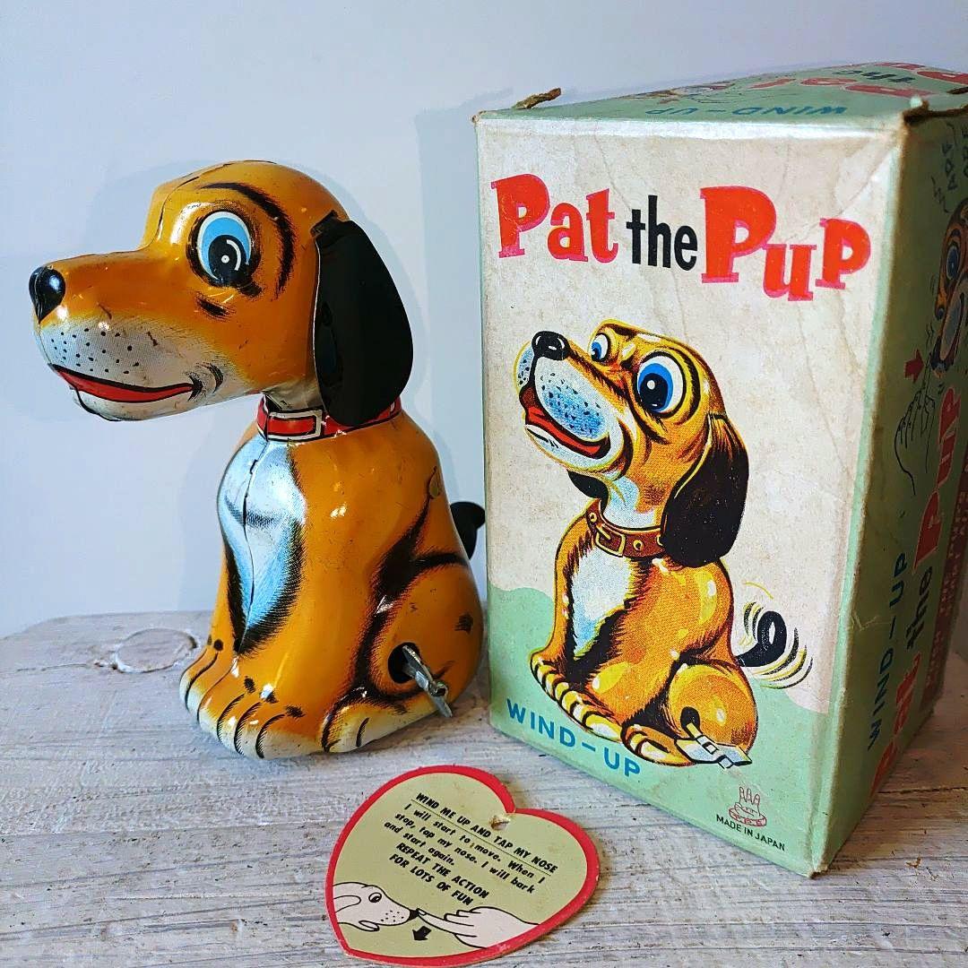 Pat the Pup犬のブリキゼンマイ おもちゃ 日本製　昭和レトロ玩具