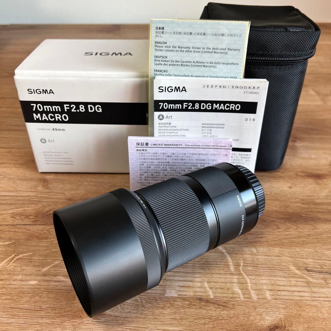レンズ(単焦点) SIGMA 70mm F2.8 DG MACRO | Art Canon EF