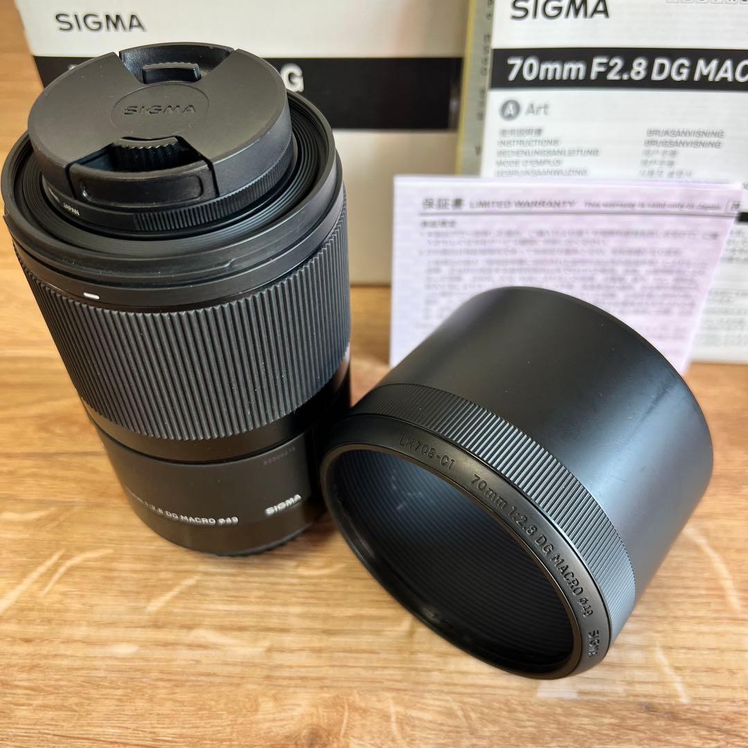 レンズ(単焦点) SIGMA 70mm F2.8 DG MACRO | Art Canon EF