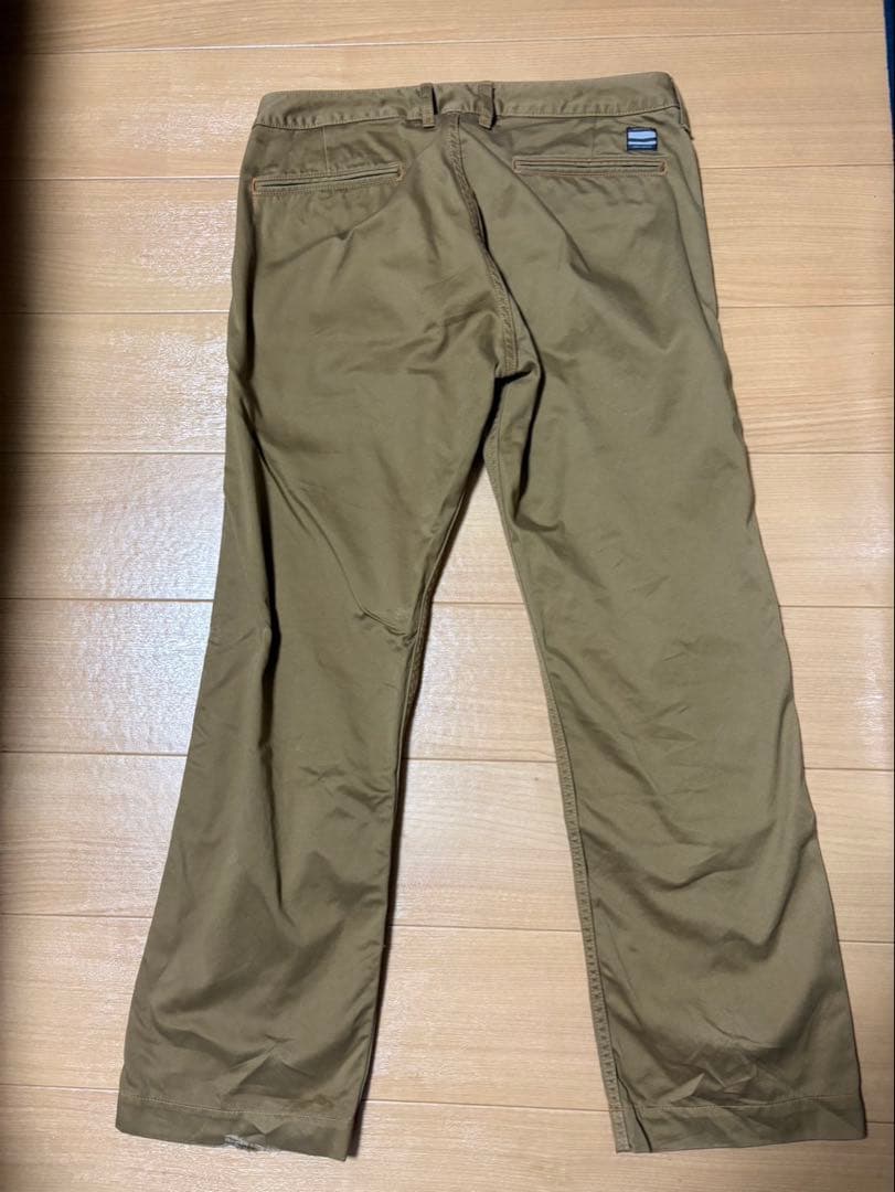 桃太郎ジーンズ 34インチ ハイカウントウエポン チノトラウザーズ