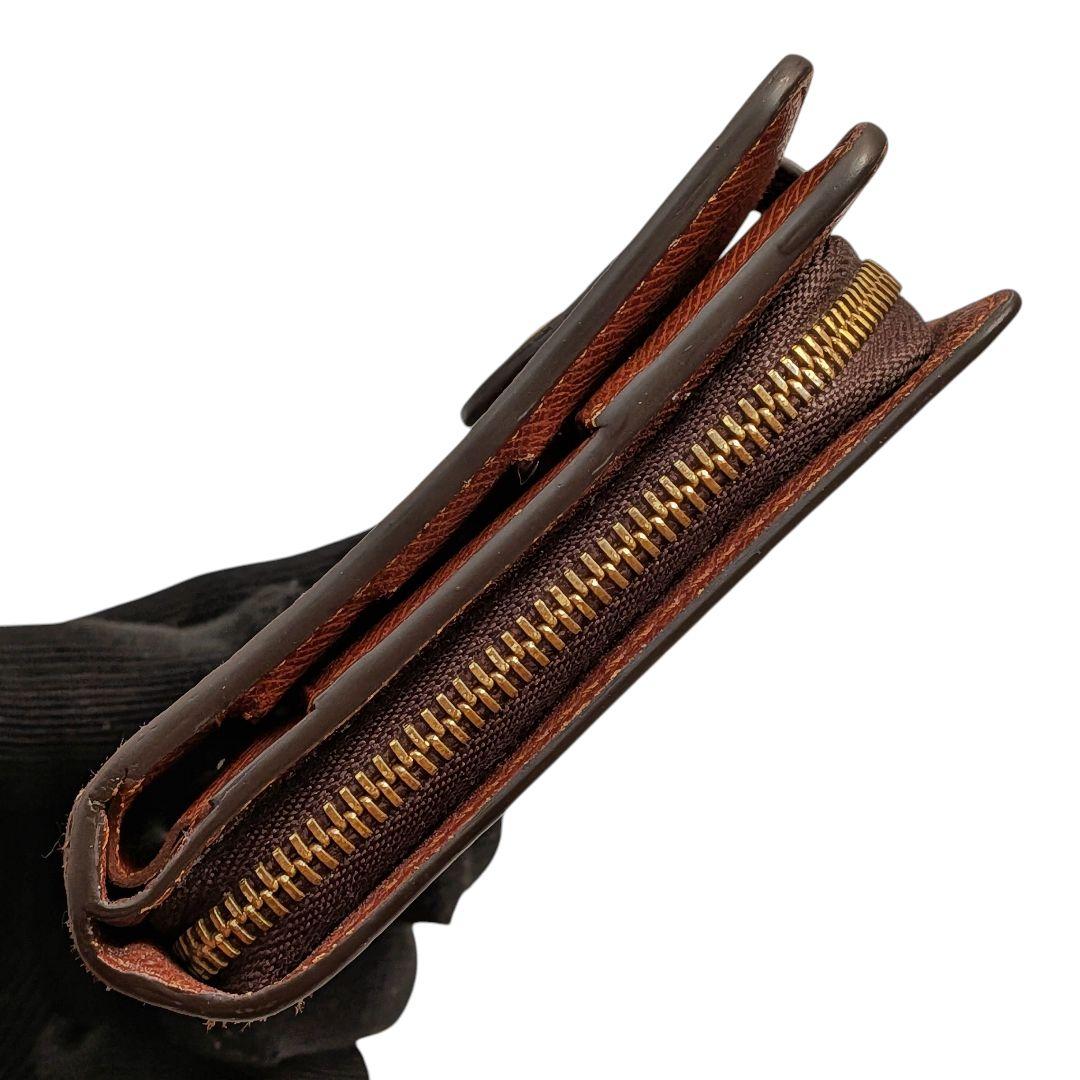 美品 ルイヴィトン モノグラム コンパクトジップ 折り財布 935