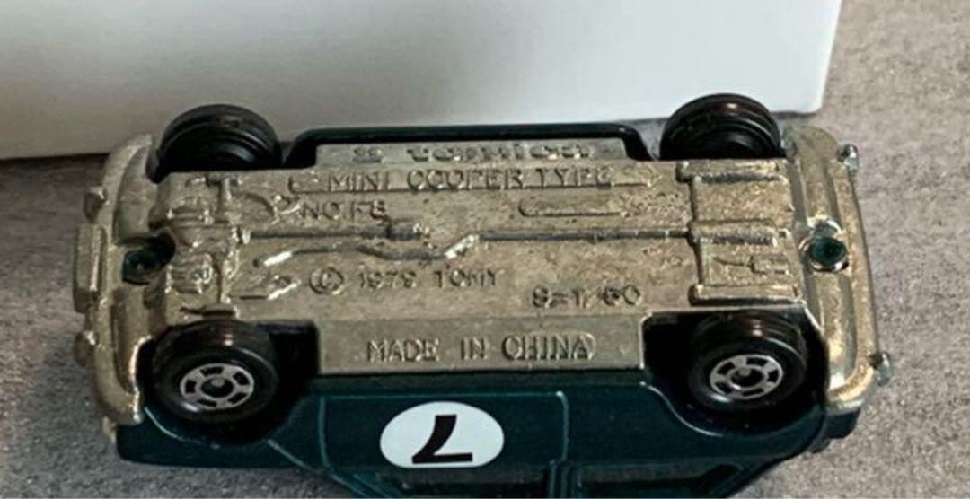 トミカ ミニクーパー UK 輸出仕様