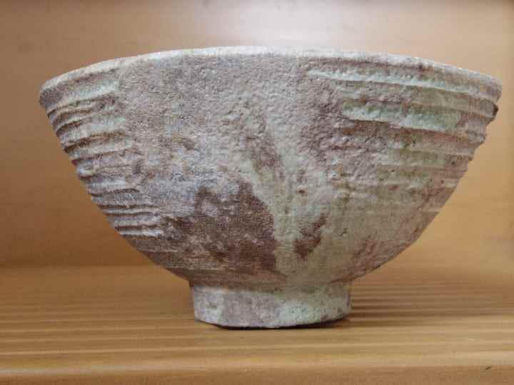 新作★佐竹晃【Akira　Satake】焼き締め【窯変】茶碗★共箱