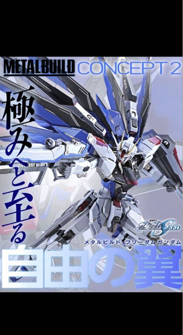 新品☆LBUILD メタルビルド フリーダムガンダムCONCEPT 2