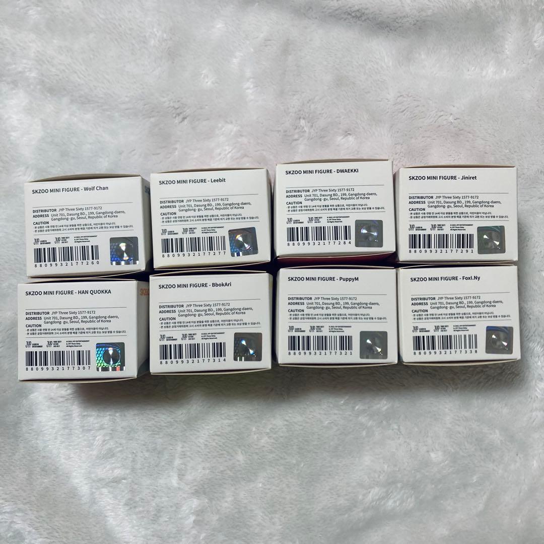 SKZOO MINI FIGURE フィギュア 5-star ウルフチャン 他