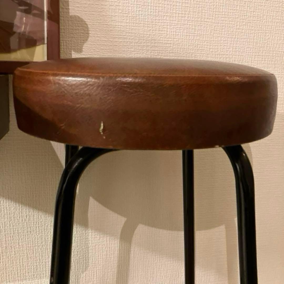 アンティーク　レトロ　長椅子　バーチェア　サイドテーブル　コーヒーミル　5セット