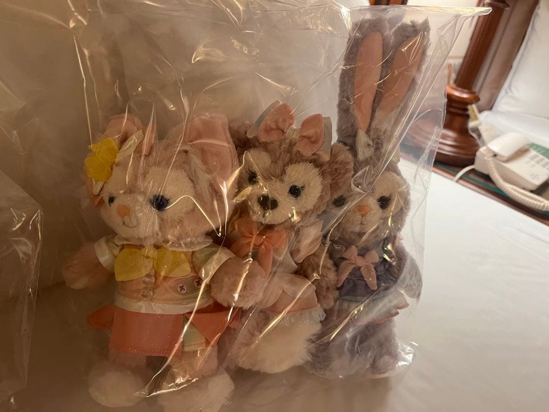 ♥バケーションパッケージ♡ダッフィー２０周年♥ポージープラッシー７匹♥未開封♡♡