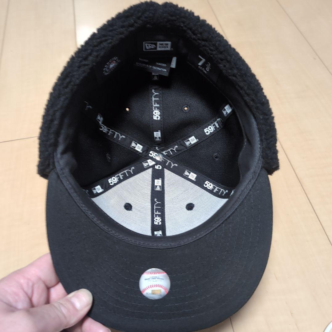 NEW ERA Dog Ear BLACK LABEL ドジャース