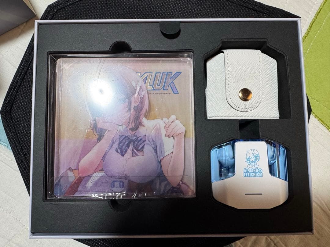 lukluk aoharu01 ワイヤレスイヤホン