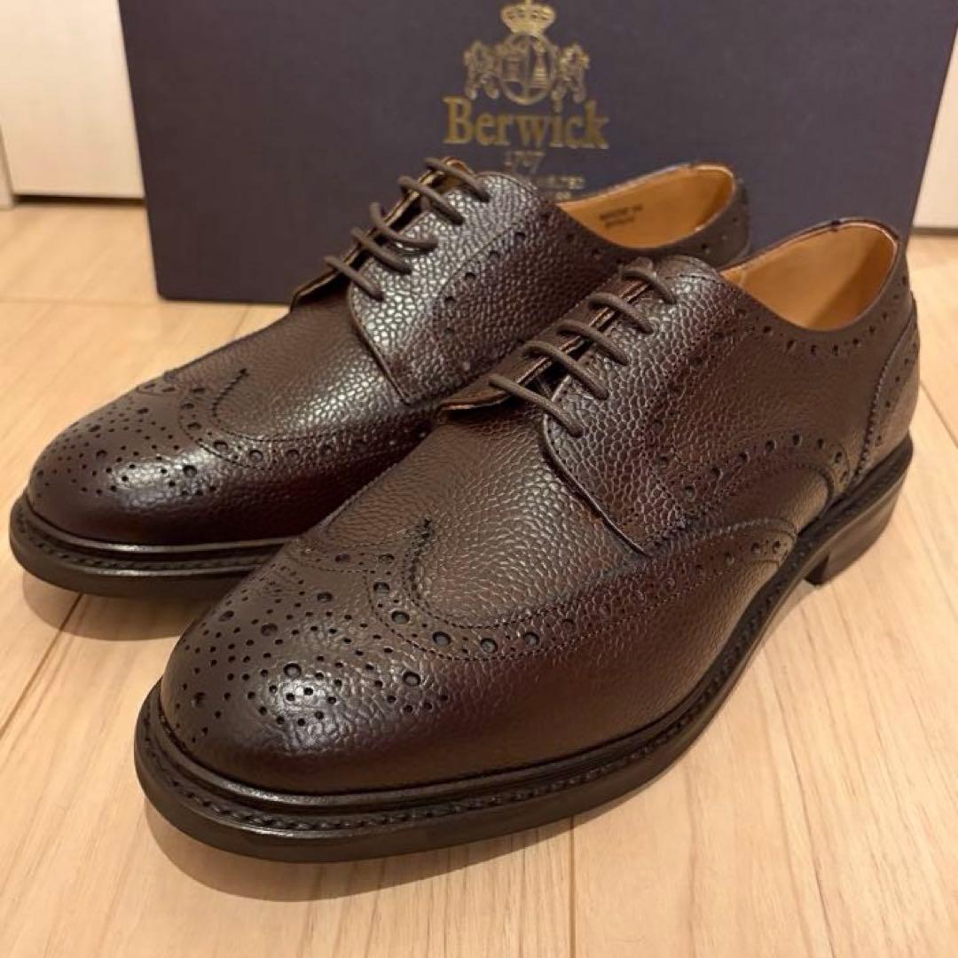 ✨新品未使用✨ Berwick バーウィック ウィングチップ 7.5 スペイン製