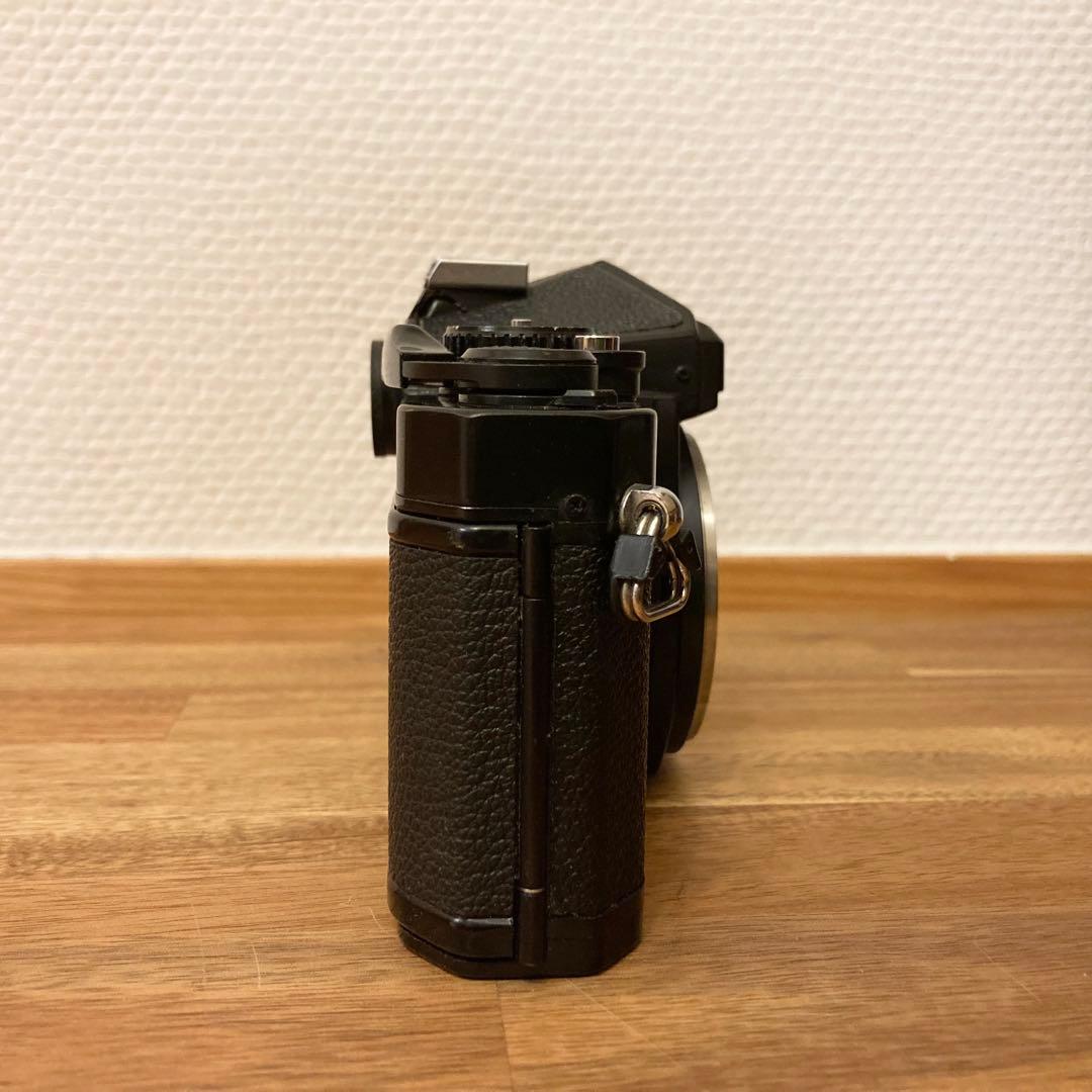 【精度確認済・モルト交換済】ニコン Nikon FE ブラック 黒 ボディ