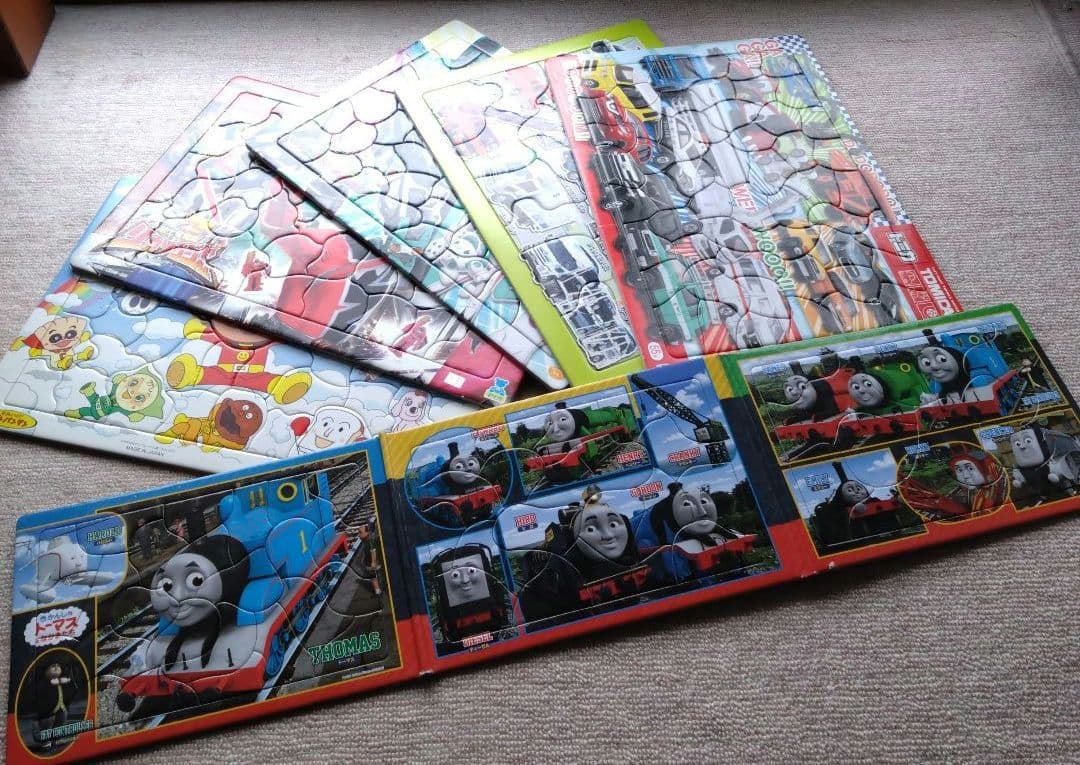 パズル大特価。パズル大量。トーマス パズル いろいろセット　中古品　お子さま玩具