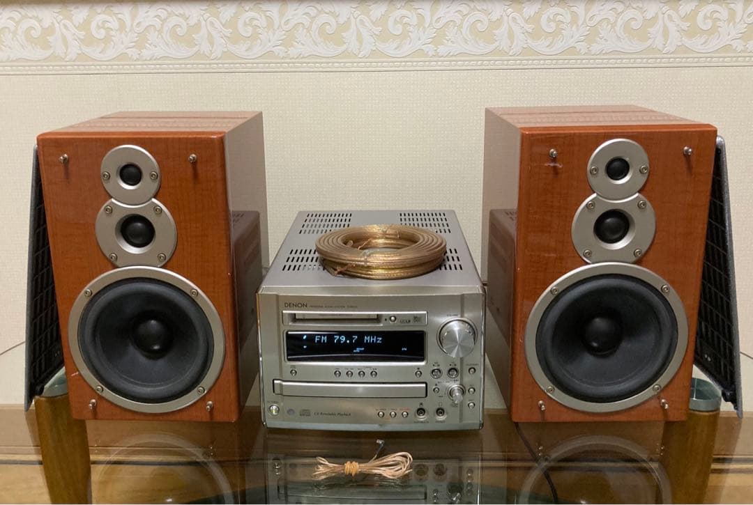 【良品】DENON・D-MG33・美音SC-M33スピーカー【希少説明書付】