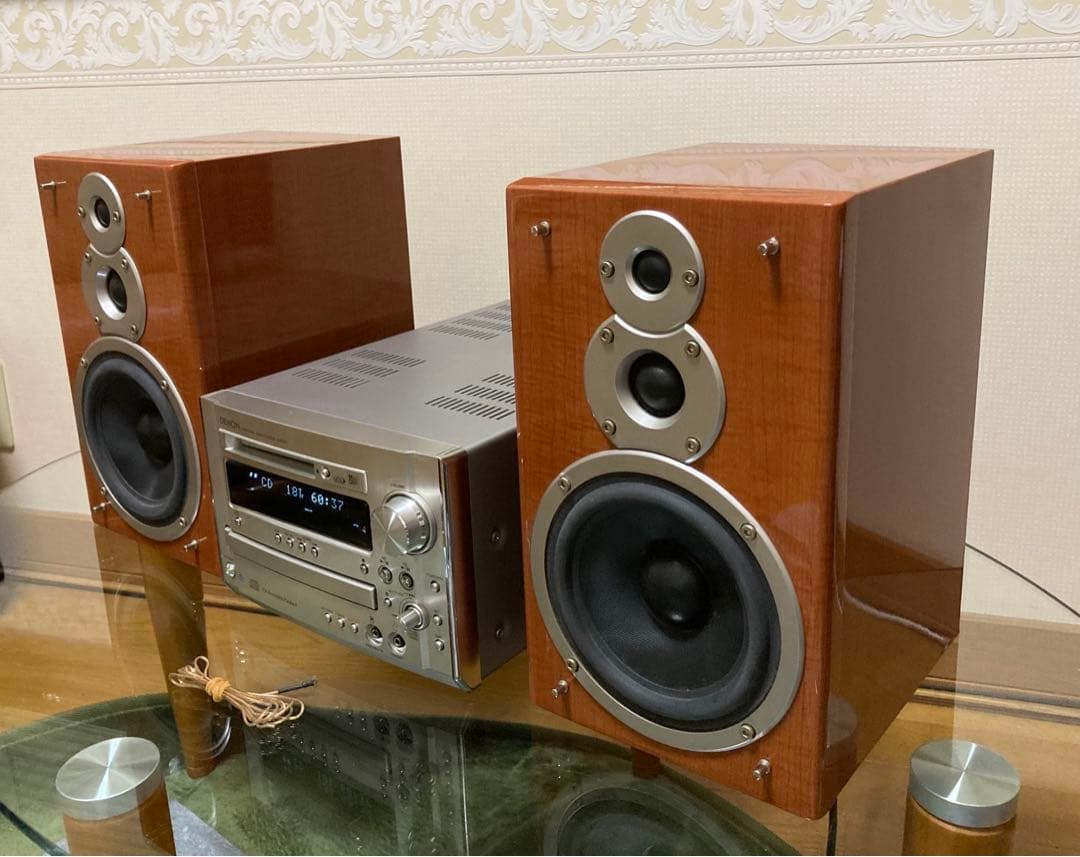 【良品】DENON・D-MG33・美音SC-M33スピーカー【希少説明書付】