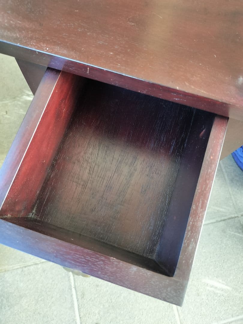 【凛さま専用】アンティーク花台　サイドテーブル　電話台　アジアン家具