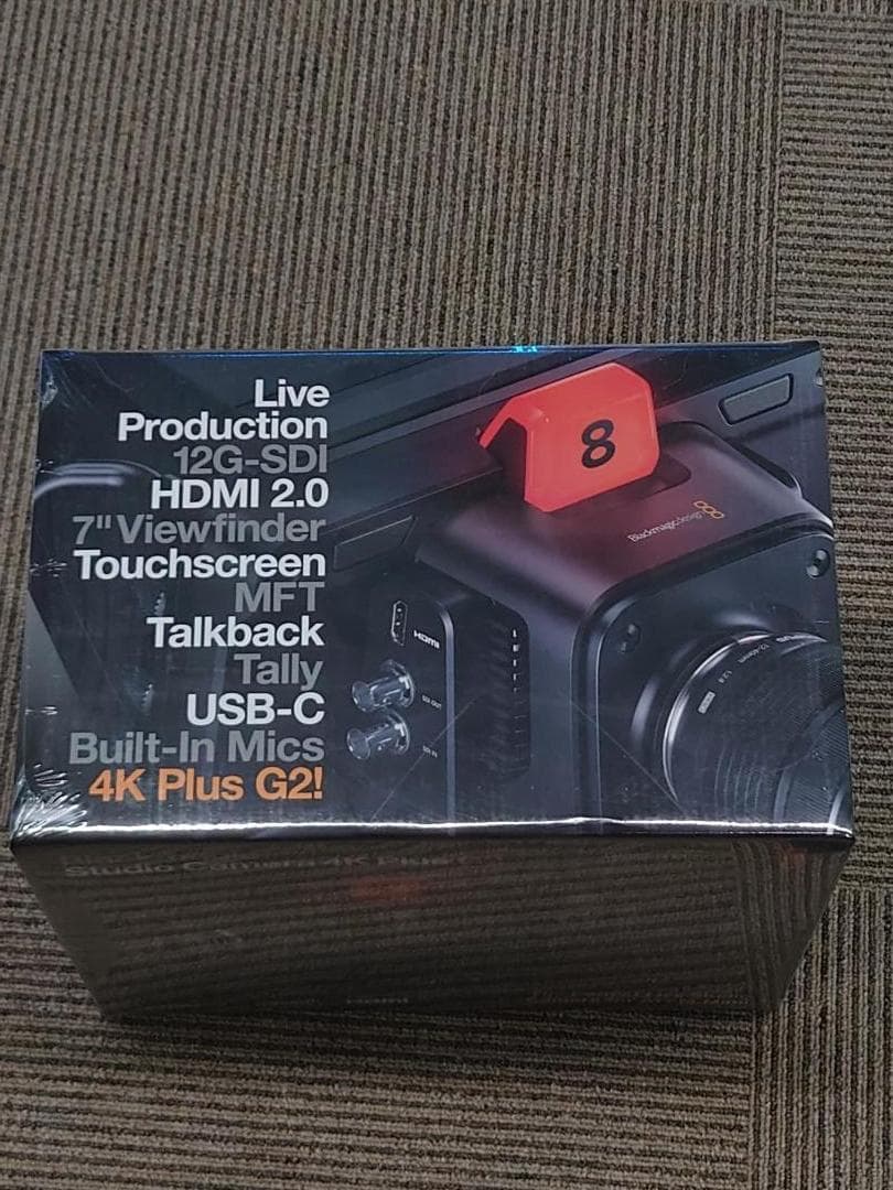 新品 Blackmagic Studio Camera 4K Plus G2