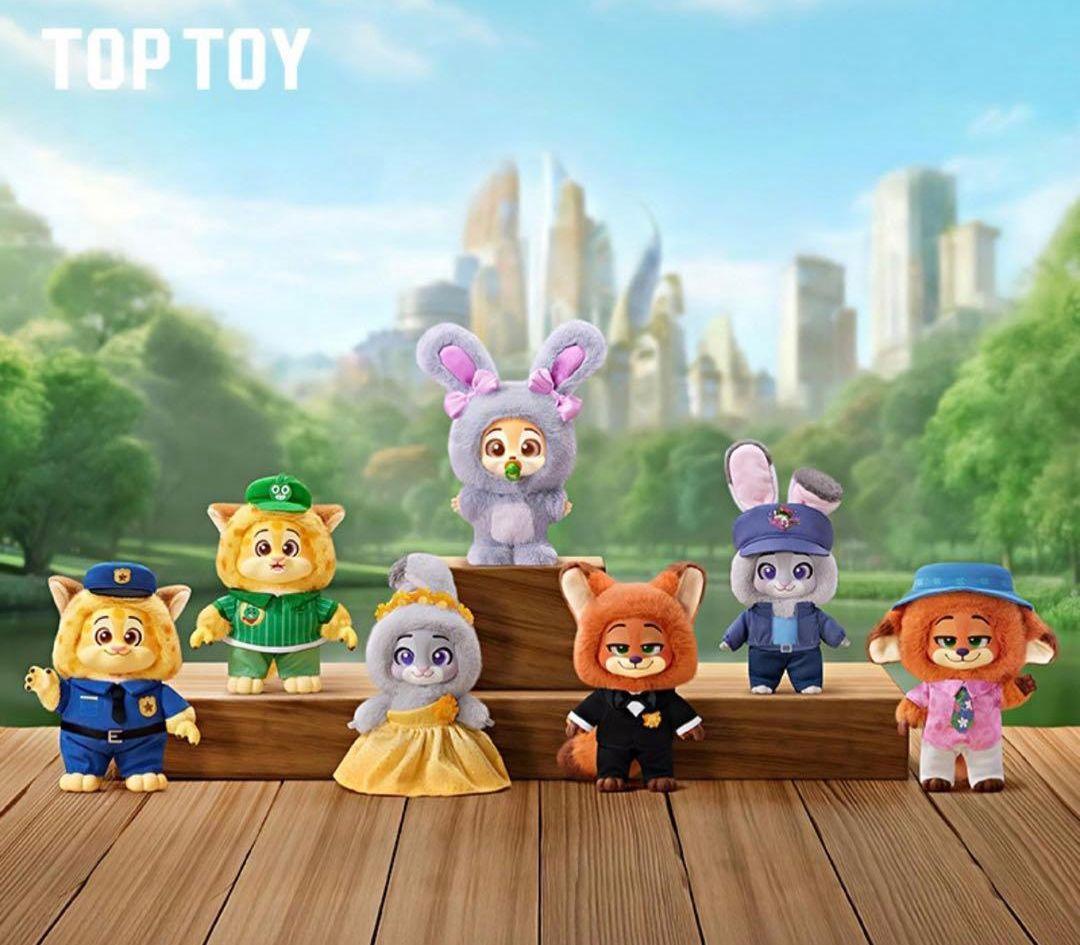 【最安値】TOPTOY ズートピア2 新しい旅シリーズ　ぬいぐるみ 6種BOX