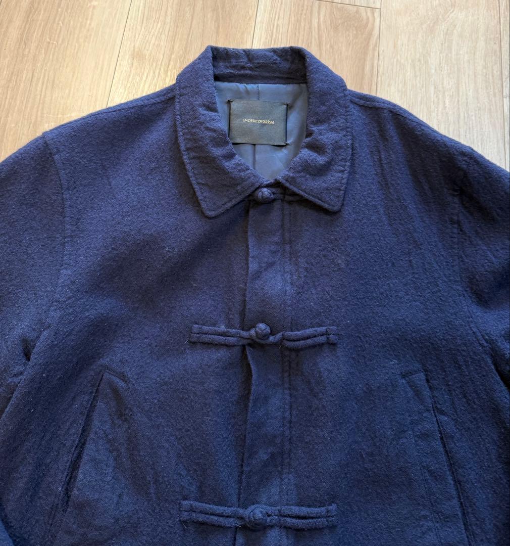 undercover チャイナジャケット　縮絨