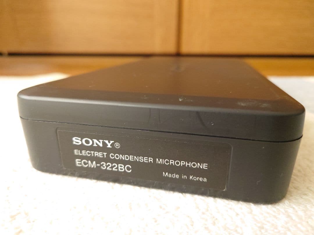 SONY ワイヤレスマイク ヘッドセット ECM-322BC②