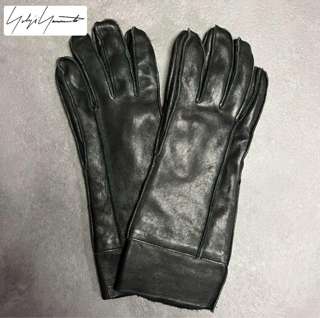 90’s Yohji yamamoto Y’s 馬革 レザーグローブ ロング