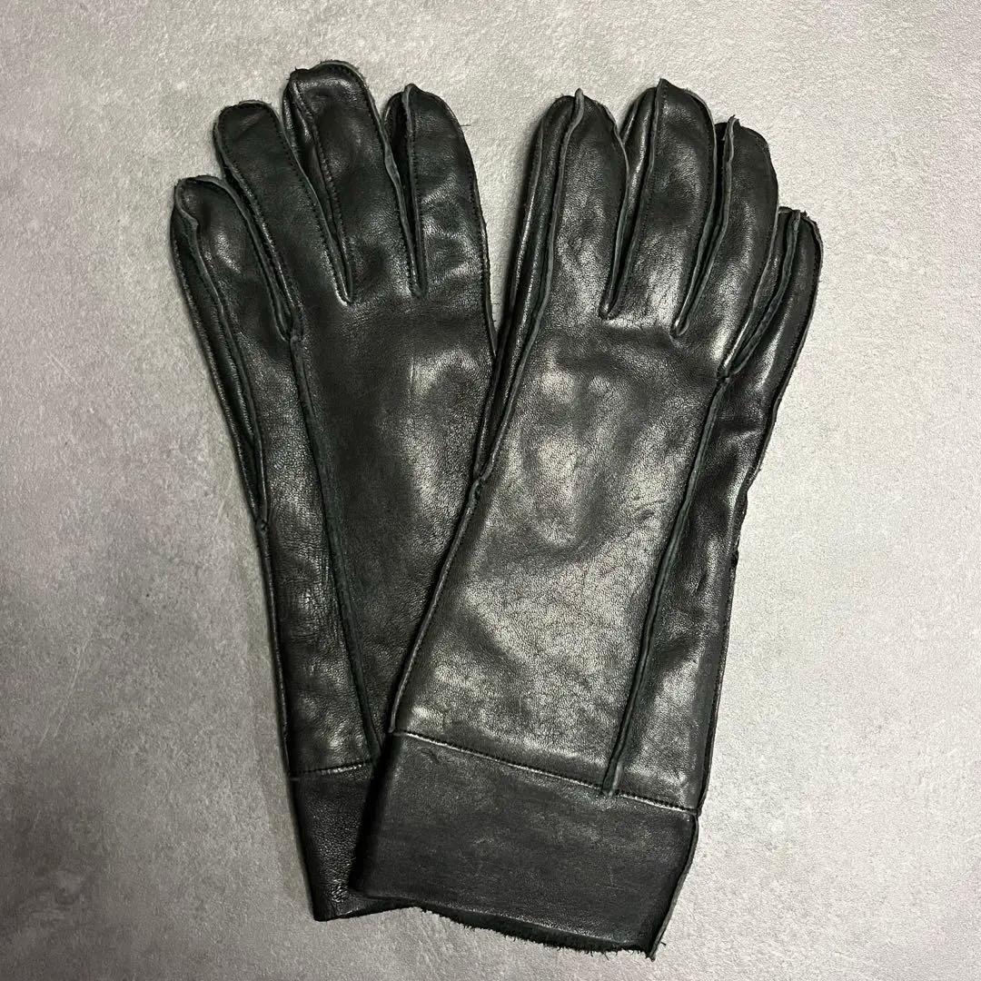 90’s Yohji yamamoto Y’s 馬革 レザーグローブ ロング