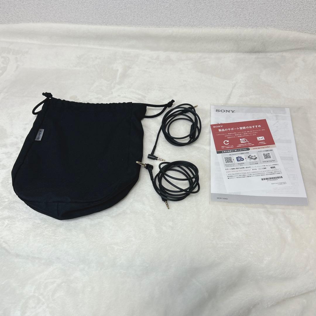 ✨未使用級✨SONY MDR-1AM2 ブラック　ヘッドホン