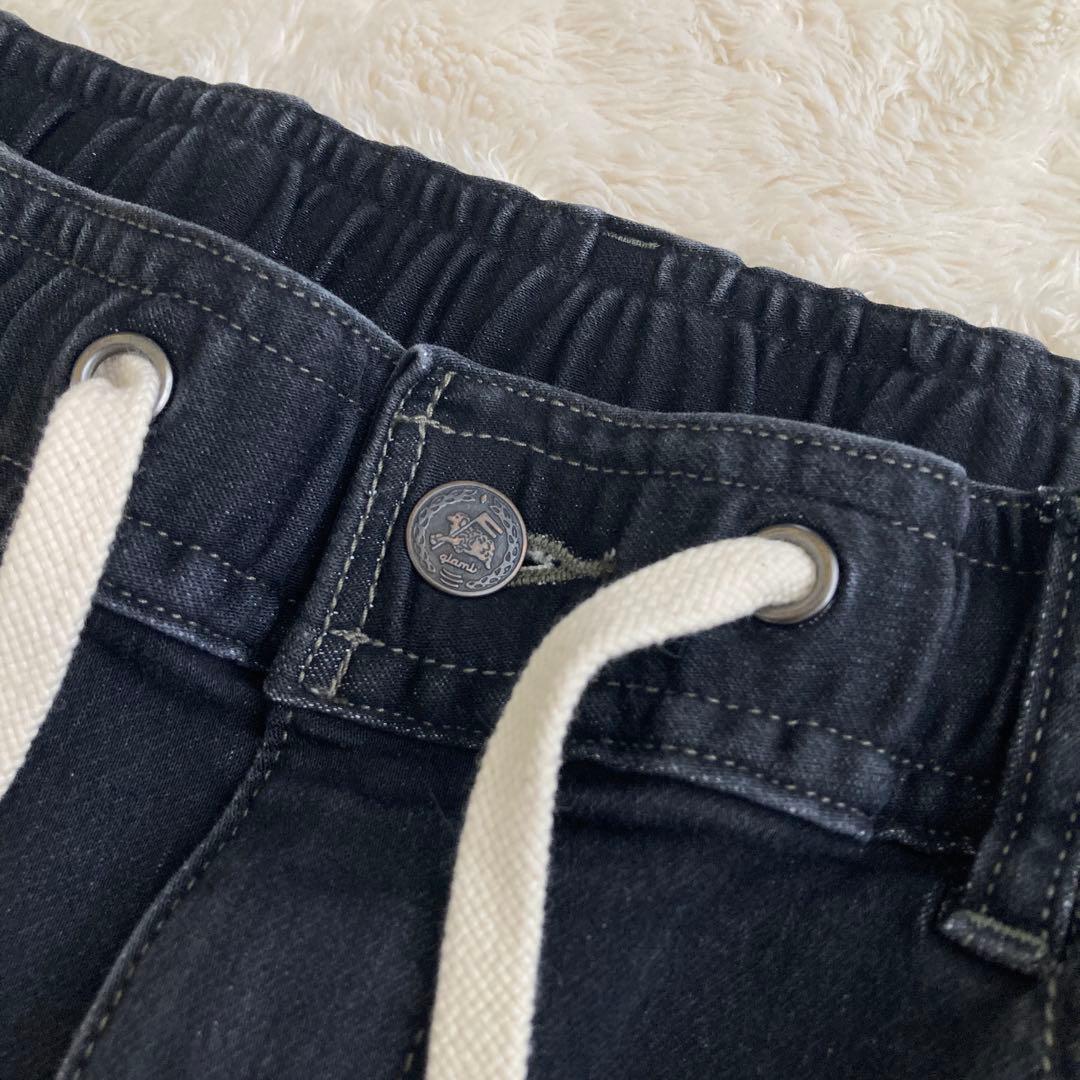 新品未使用！glamb グラム　サルエルジョガーパンツ　デニム