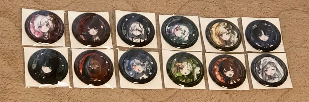 魔法少女ノ魔女裁判 【希望or絶望】 缶バッジ12種セット