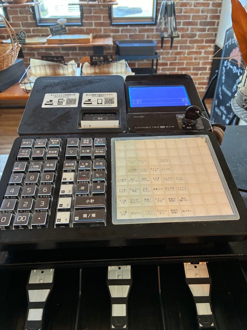 CASIO レジスター デュアルディスプレイ