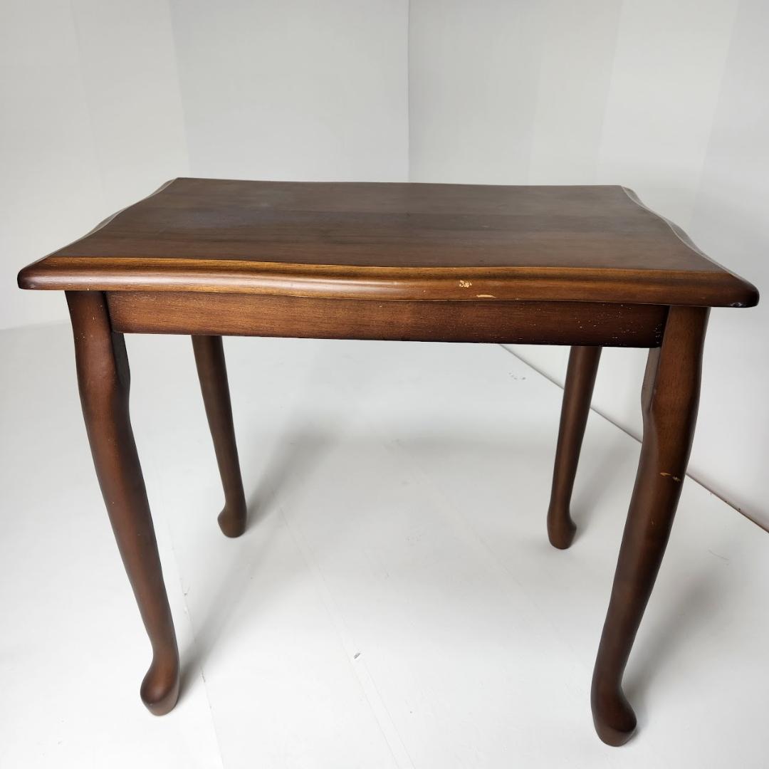 北欧ヴィンテージ 天然木ネストテーブル サイドテーブル　3点セット　アンティーク