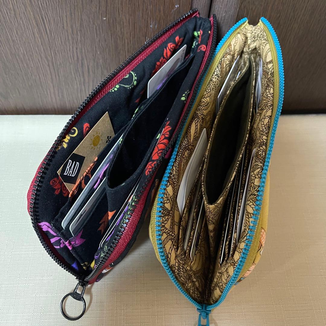 専用出品　 L字ポーチ(長財布)2個　ハンドメイド　ロラライハリス