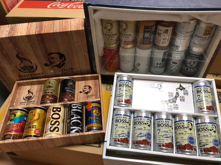 ✨お正月 sale‼️■歴代サントリーBOSS（空缶）