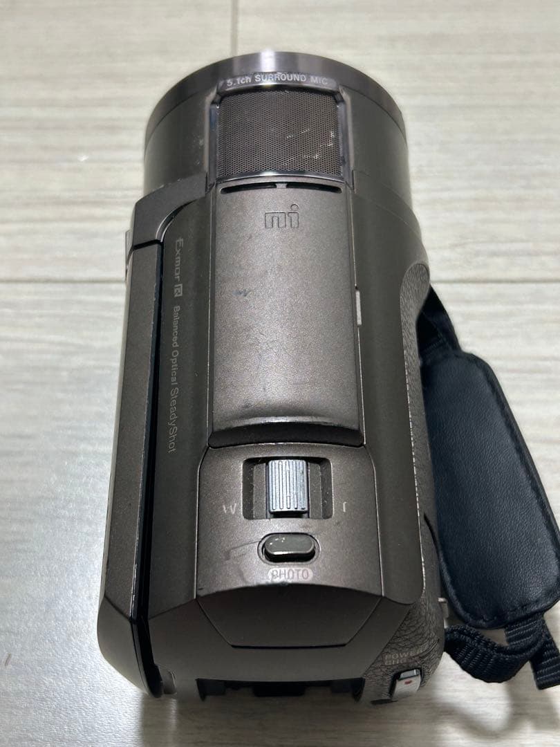 FDR-AX45A SONY 4K HANDYCAM 本体 バッテリー付き