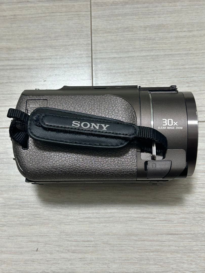 FDR-AX45A SONY 4K HANDYCAM 本体 バッテリー付き