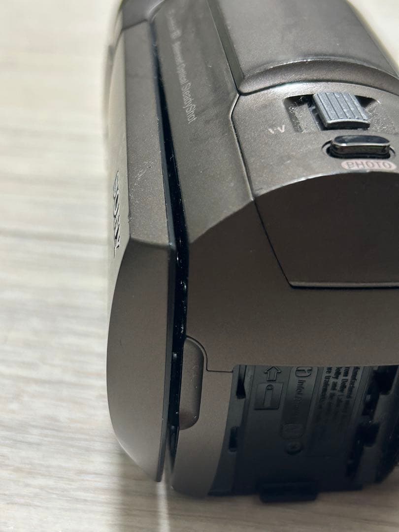 FDR-AX45A SONY 4K HANDYCAM 本体 バッテリー付き