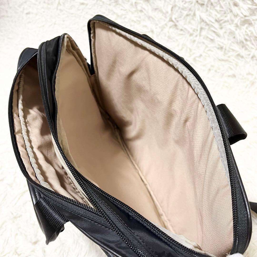 ✨極美品✨TUMI ブリーフケース　ビジネスバッグ 2way A4可能　ブラック