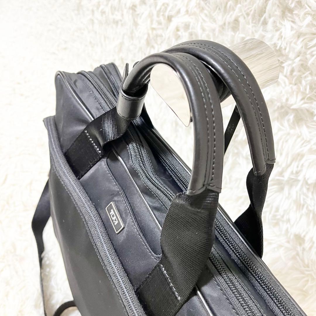 ✨極美品✨TUMI ブリーフケース　ビジネスバッグ 2way A4可能　ブラック