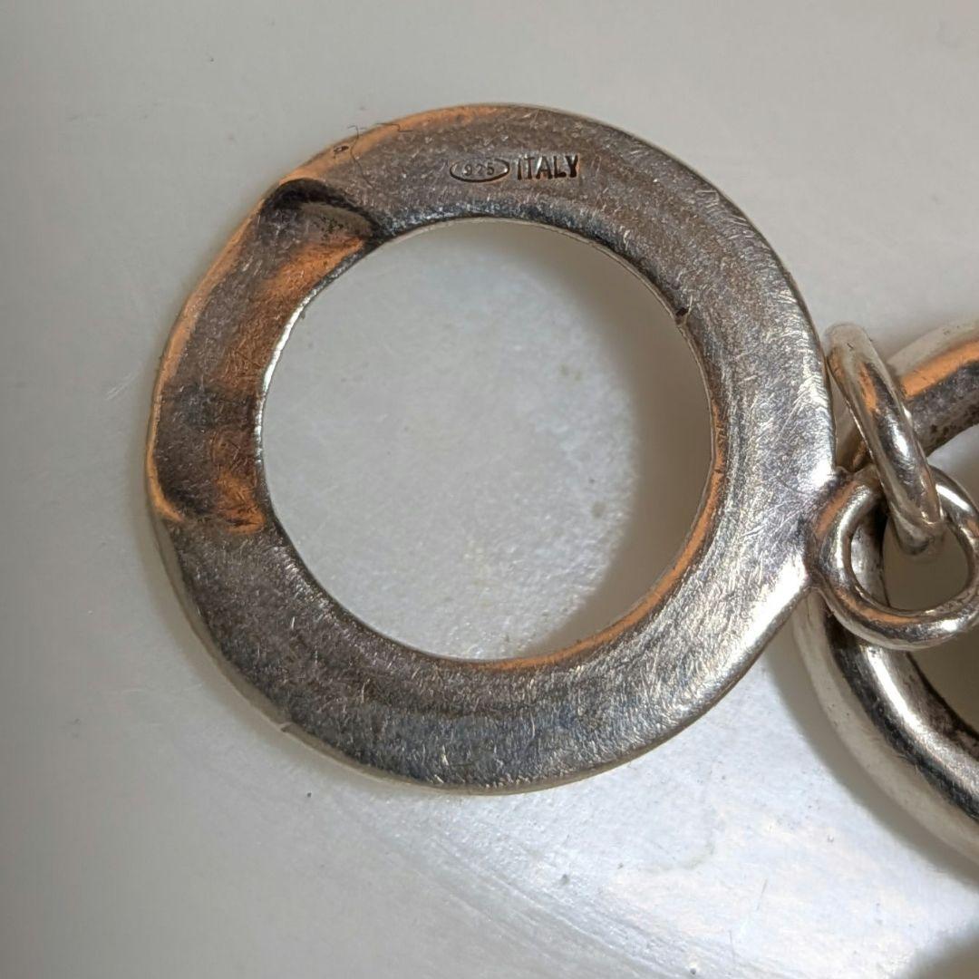 ユーロヴィンテージ シルバー 925 ミラーボール ブレスレット ディスコボール