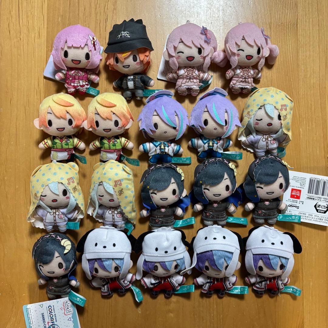 プロジェクトセカイ カラフルステージ！ ふわぷち マスコット 19点セット