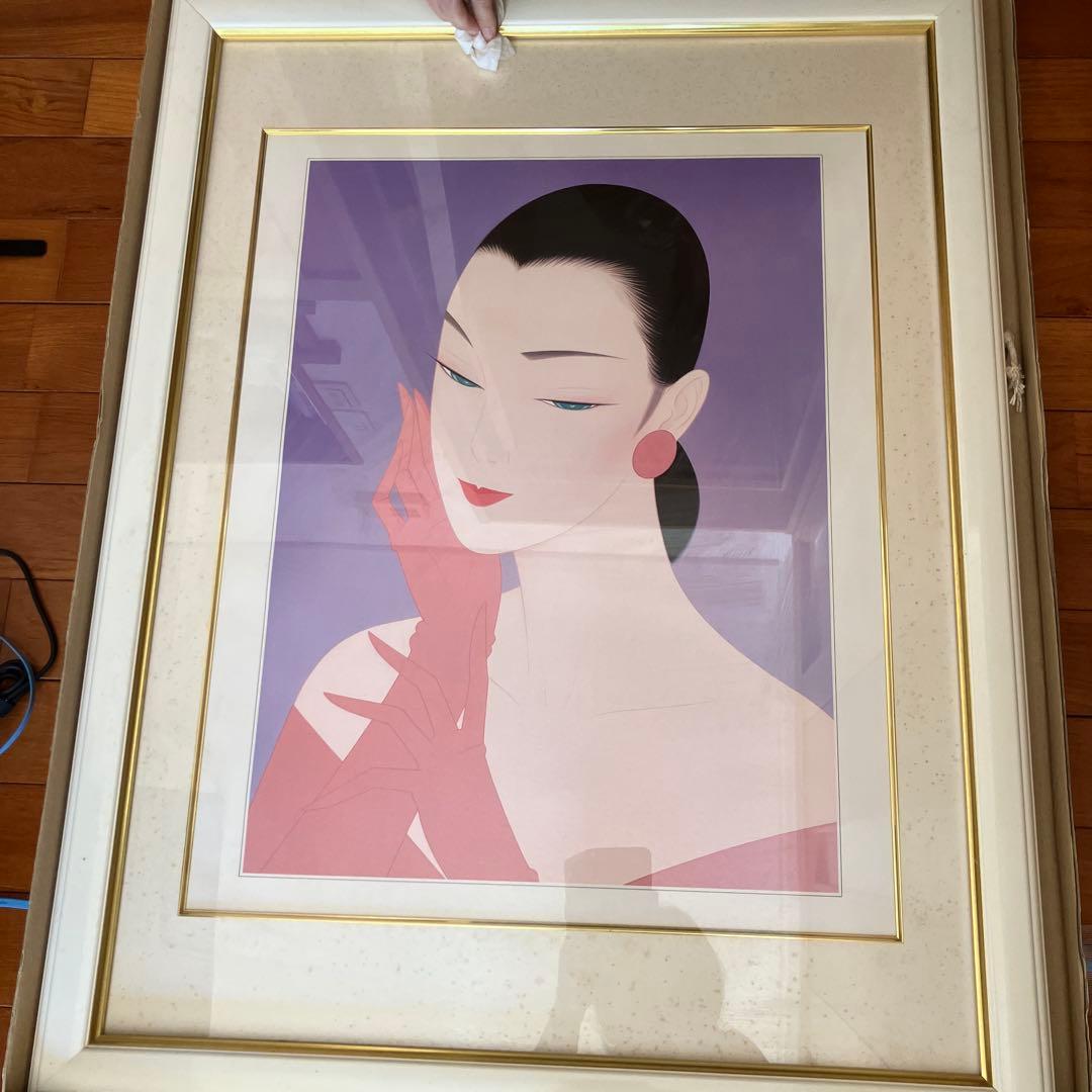 鶴田一郎　美人画　ポスター画