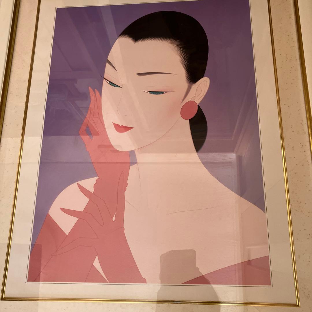 鶴田一郎　美人画　ポスター画